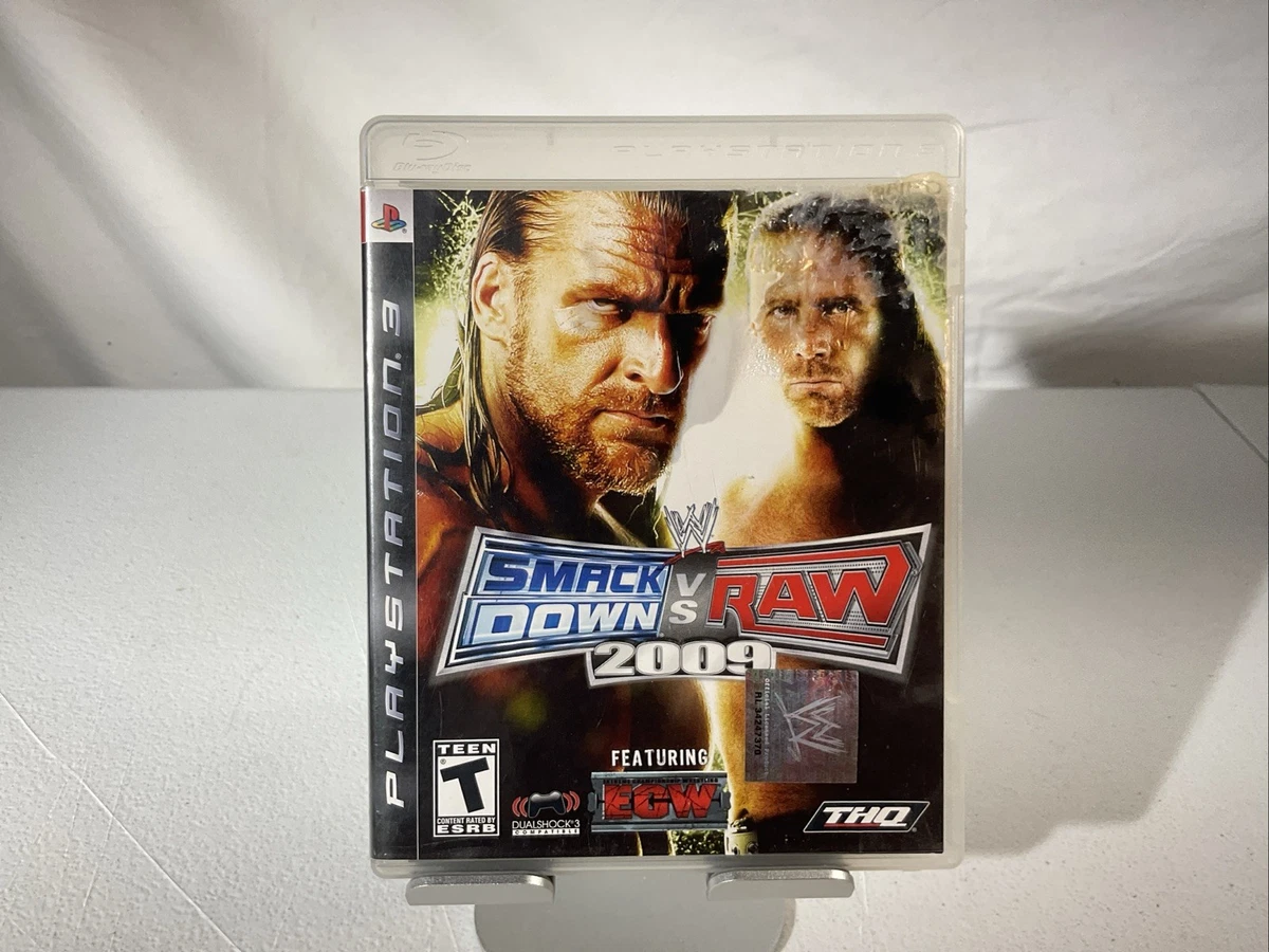 Sony PlayStation 3 WWE Smackdown vs. Raw 2009 Video Games for sale