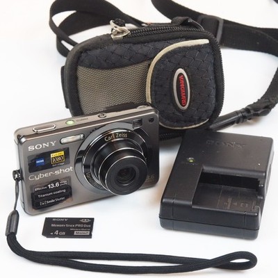 Sony DSC-W300 Digital camera | 13,6 MP | 4Gb card | charger | fully tested