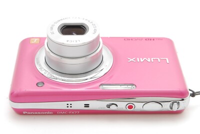 実写美⭕️【動作確認済】Panasonic LUMIX DMC-FX77 ピンク Panasonic