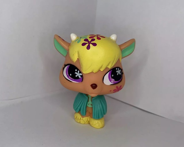 Littlest Pet Shop LPS 420 Grooviest Goat Special Edition With