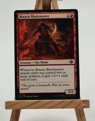 Brazen Blademaster The Lost Caverns of Ixalan (Tollkühner Klingenmeister) 136