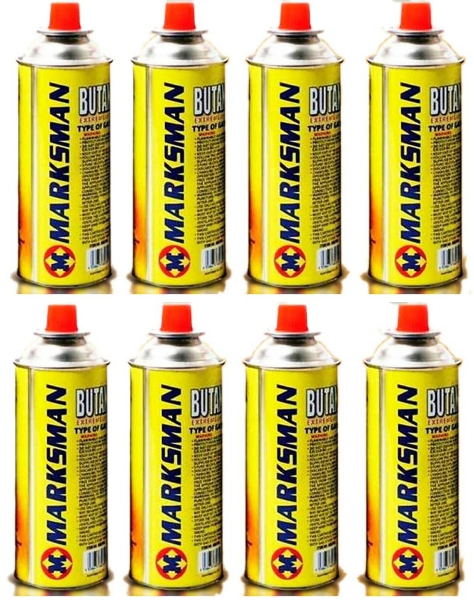 Marksman Butane Gas Bottles Canister For Stoves Camping Heater Cooker BBQ  Home | eBay