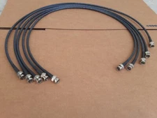 US MADE 5 Pack Belden 4505R 4K 12 GHZ UHD Precision Video RG59 cable BNC Male