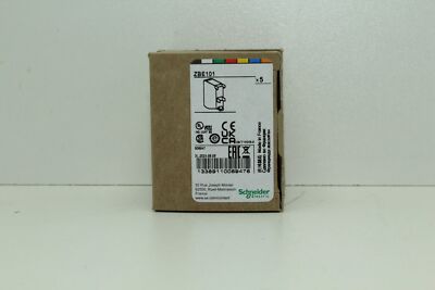 Schneider Electric ZBE101 (008947) Auxiliary Switch Block (Pack of 5) ''New & Original Packaging''