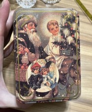 Vintage Christmas Ornament Santa Children Rec...