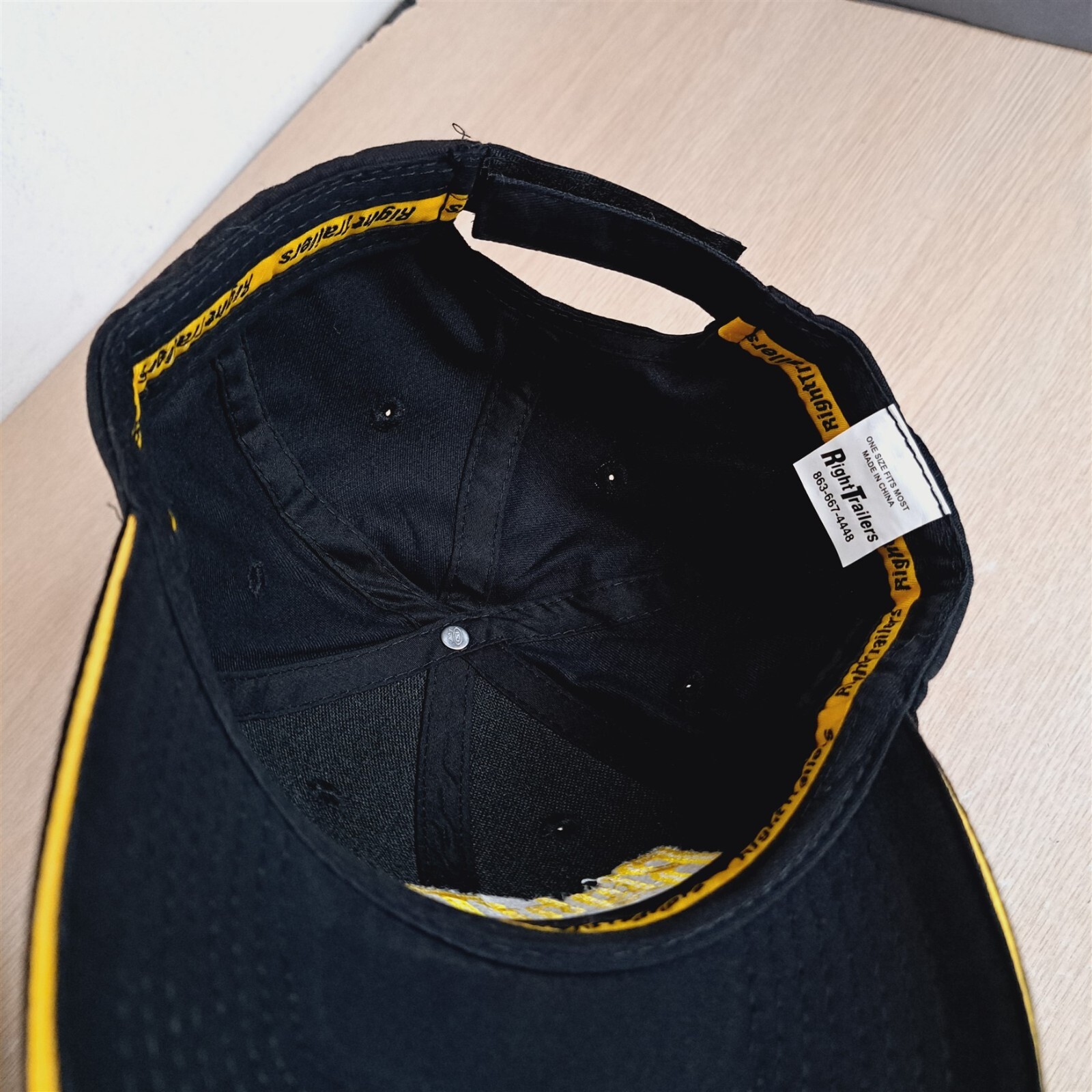 RIGHT TRAILERS ADJUSTABLE STRAPBACK BASEBALL HAT/… - image 17