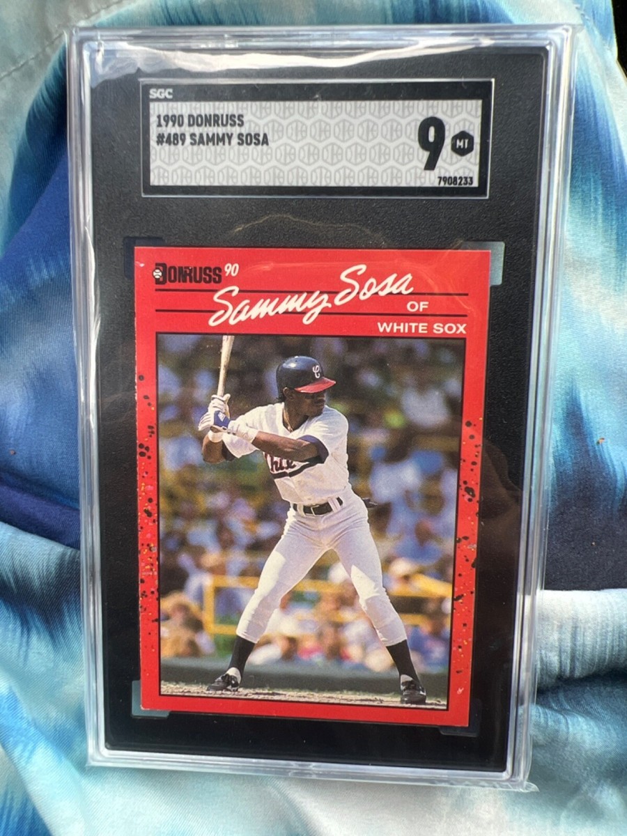 rare sammy sosa cards Sammy Sosa 1990 Upper Deck Rookie Card Error Card (Wrong DOB) ** Extremely Rare