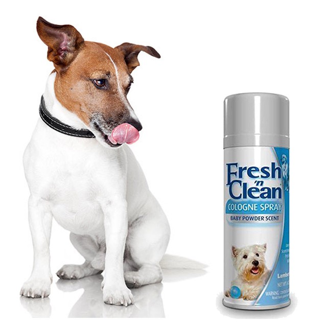 Grooming Pet Cologne Spray Baby Powder Fresh Clean Floral Scent Dog
