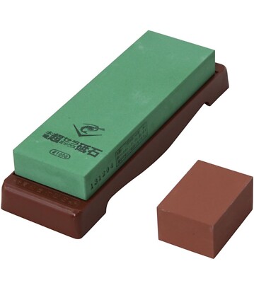 NANIWA CHOSERA SS-1000 Professional Super Ceramic Whetstone with Stand # 1000