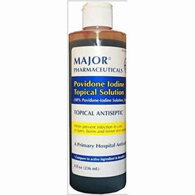 Povidone Iodine 10% Topical Antiseptic, 8 Fl. Oz.