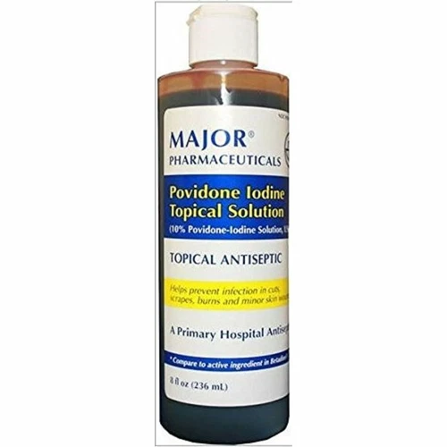 Povidone Iodine 10% Topical Antiseptic, 8 Fl. Oz.