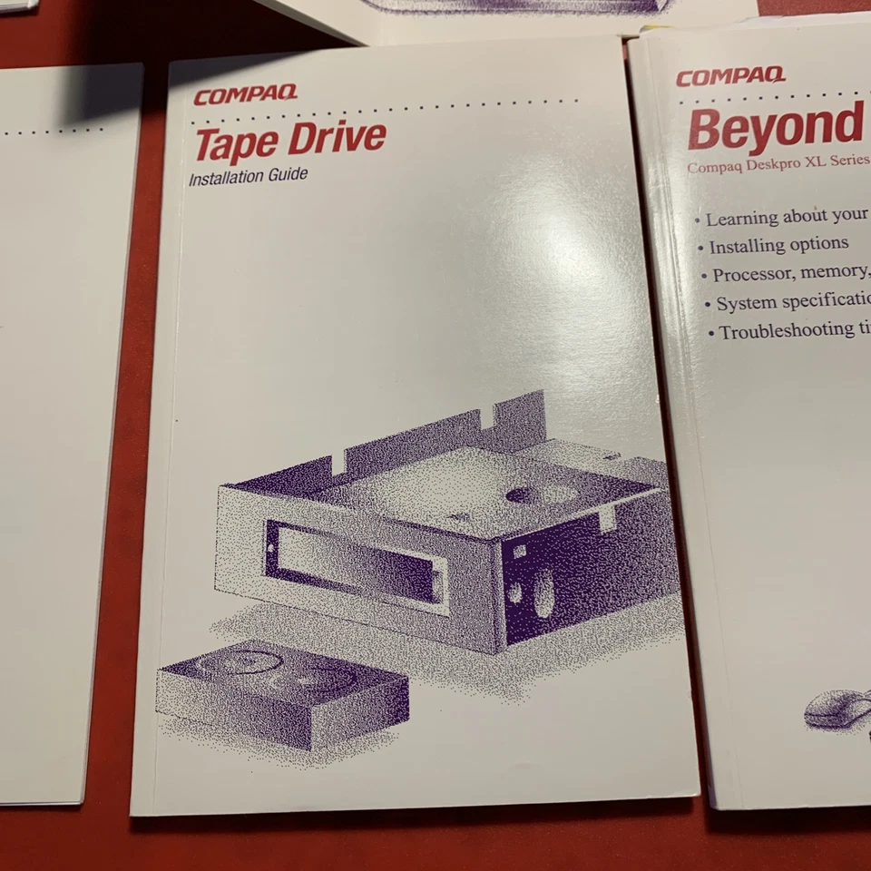 Vtg Compaq Quick Setup, Safety & Comfort Guide, Tape Drive, Beyond Set Manuals - Image 4 of 4