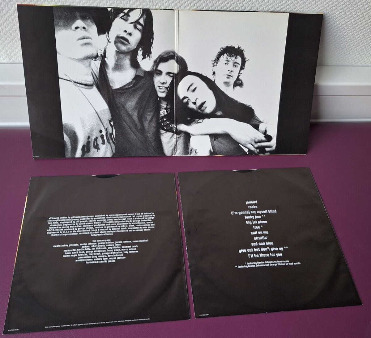 洋楽 Primal Scream (2xLP, 1994,UK) PRIMAL SCREAM original Vinyl 2LP Give Out But Don`t Give