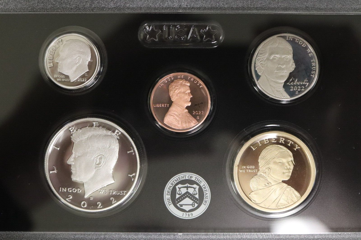 2022 Silver Proof Set U.S Mint Original Government Packaging OGP