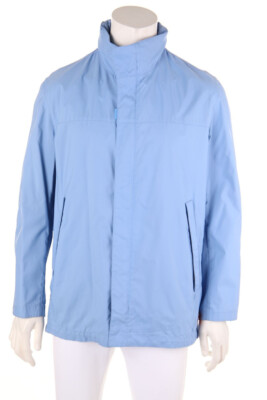 BOSS HUGO BOSS windbreaker jacket Logo Plaque 46 powder blue