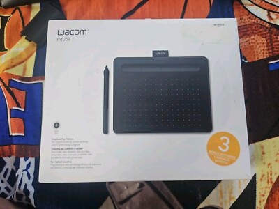 Wacom Intuos CTL-4100 Small Drawing Tablet - Black