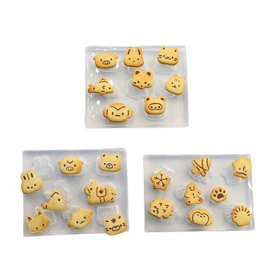 Child Friendly Animal Sturdy Silicone Molds for Educational Craft Activities