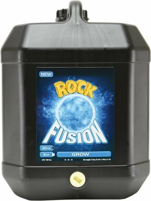 Rock Nutrients 20L Fusion Grow Base Nutrient (9335423008298)