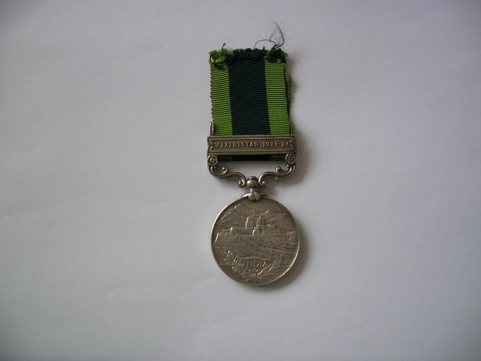 GEORGE V-INDIA GENERAL SERVICE MEDAL- 4520. SEP. ABDUL REHMAN.  5 - 8 PUNJAB. R. - Image 2 of 4