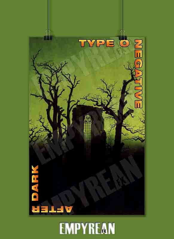 Type O Negative After Dark VHS DVD Poster Art Print - 11x17 in. | eBay