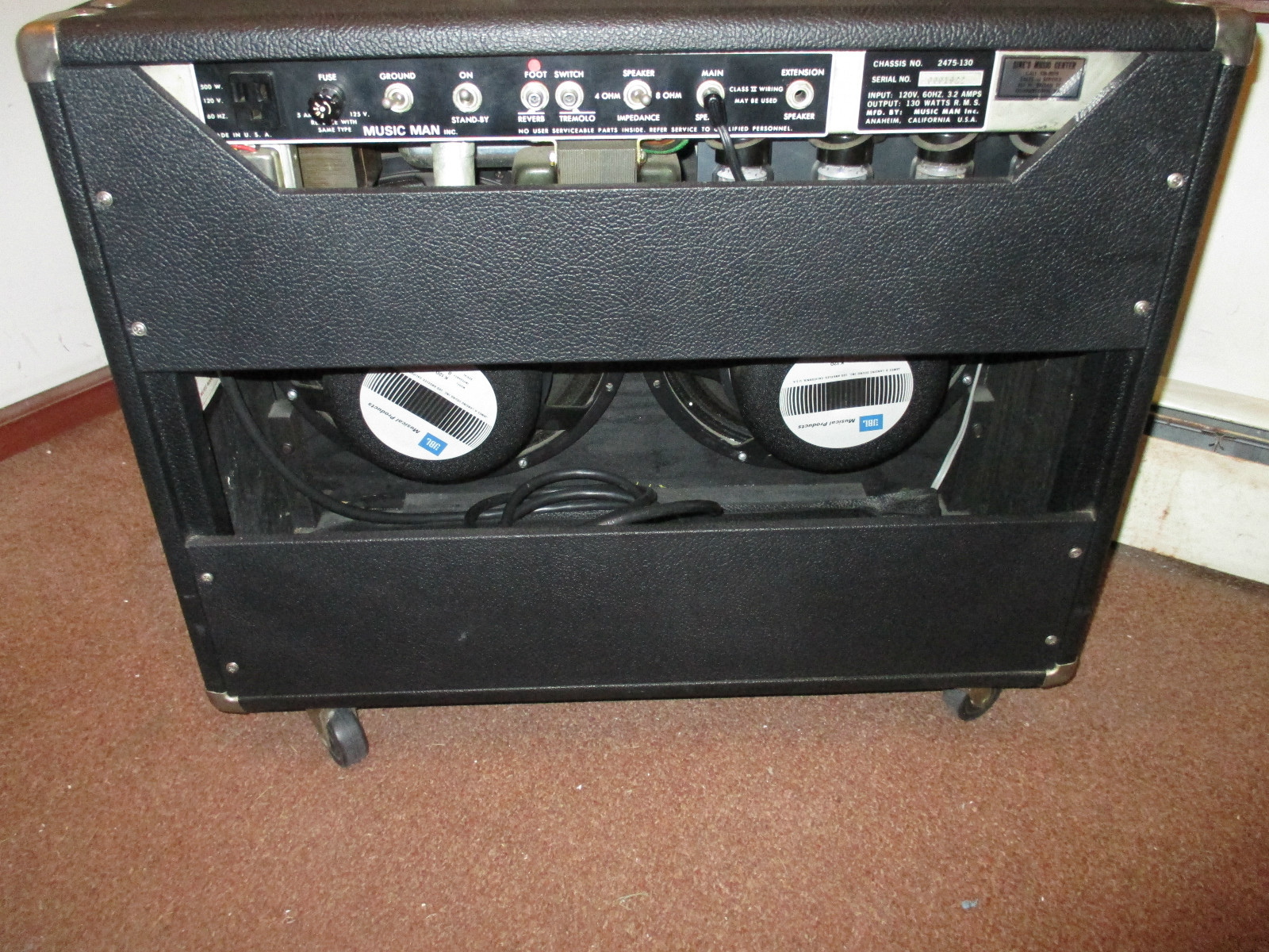 早い者勝ちです！ 真空管アンプ 名機！ミュージックマン212sixtyfive