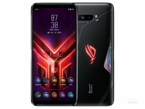 Teléfono ASUS ROG 3 ZS661KS 12/128 GB 5G Doble SIM 64 MP Snapdragon 865+ Teléfono Envío a EE. UU. - Imagen 1 de 2