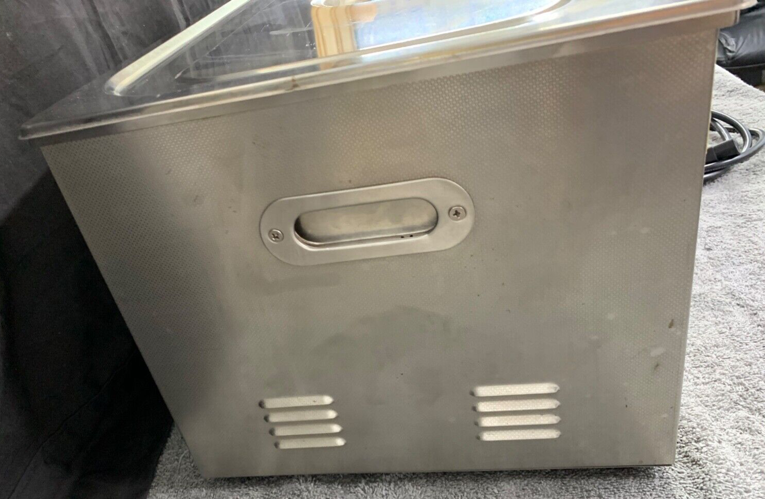 PS80A 22L Digital Ultrasonic Cleaner + Basket Stainless Steel Cleaning