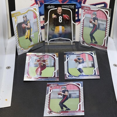 2022 absolute football rookie qb lot! kenny pickett,willis,howell, ridder plus