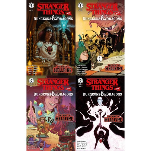 Stranger Things & D&D: Rise of Hellfire (2025) #1 2 3 4 Dark Horse COVER SELECT - Picture 8 of 9