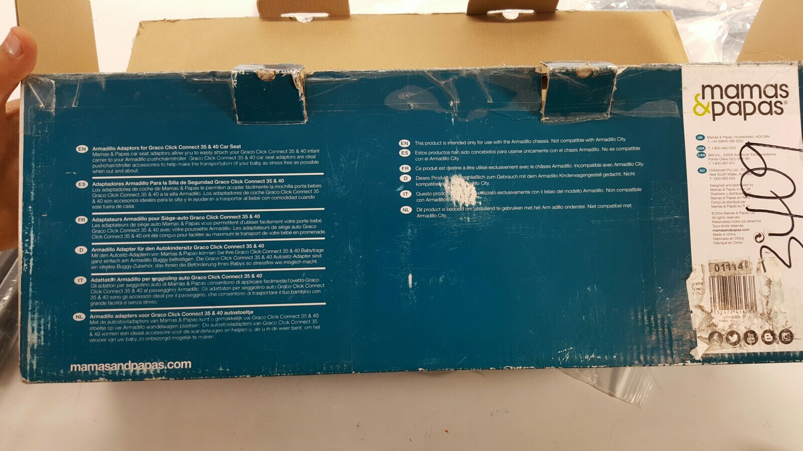 siege auto graco click connect