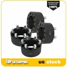 4x 3 Inch 6x5.5 Wheel Spacers M14x1.5 Fits Gmc Sierra 1500 Chevy Silverado 1500