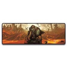DOOM The Dark Ages Slayer Triumph XL Deskmat Mouse Pad Mat Figure Official NEW