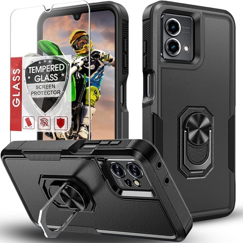 Coque téléphone + protection écran pour Motorola Moto G 5G 2024 2025 2023 2022 - Photo 3 sur 61
