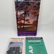 Vintage Missouri Maps 1940 1989-1990 2000