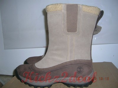 【TRGCK】 NEW TIMBERLAND CANARD PULLON Snow Boots WOMENS SZ 6.5 Brown $135