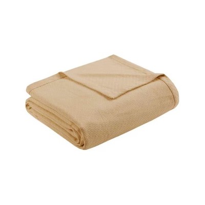 Linen Liquid Cotton Twin Blanket