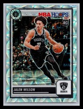 Jalen Wilson Rookie Brooklyn Nets 2023-24 Hoops Premium Stock #215 Scope Prizm