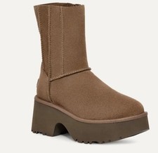 Brand New UGG Twin Seam New Heights Boots in Hickory Color