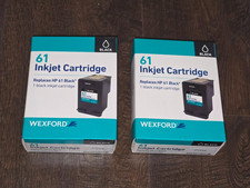 Wexford Inkjet Cartridge Replaces HP 61 Black Ink Pack Cartridge Refill Printer