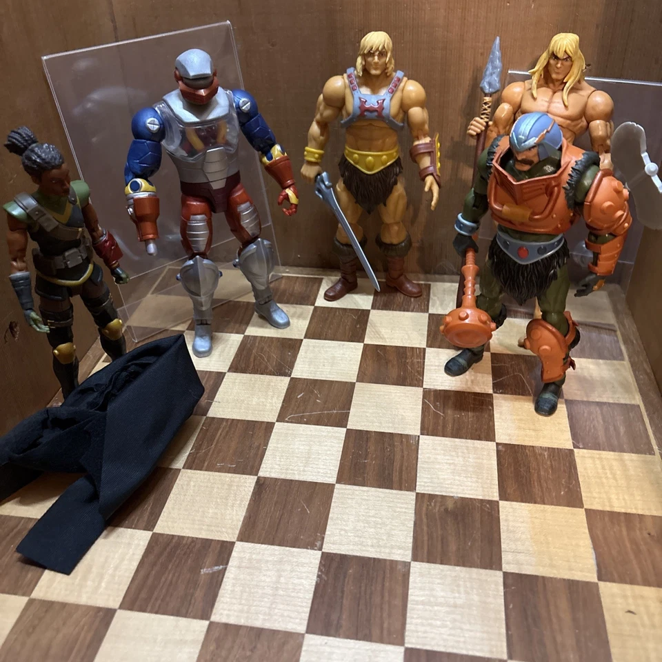 Mattel Masters of the Universe Masterverse Hero Lote de 5 figuras de acción MOTU Foto 3 de 4