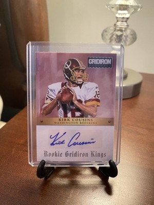 2012 Panini Gridiron - Rookie Gridiron Kings Signatures Kirk Cousins #35 /99
