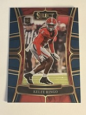 Kelee Ringo 2023 Panini Select Draft Rookie #25 Georgia Philadelphia Eagles