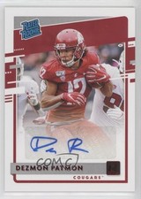 2020 Panini Chronicles Draft Picks Red Dezmon Patmon #6 Auto u6m