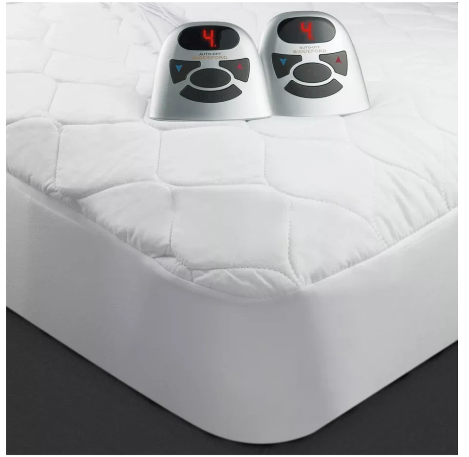 BIDDEFORD BLANKETS Quilted Electric Mattress Pad TC16B0 - QUEEN - Scratch & Dent - Image 4 of 4