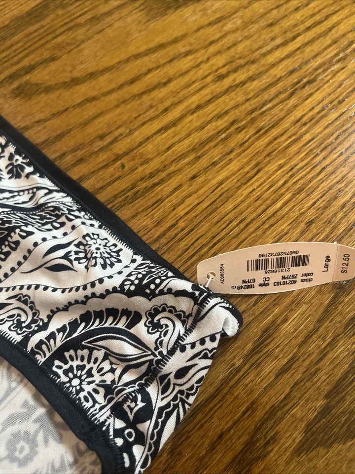 BRAGAS HIPHUGGER NUEVAS CON ETIQUETAS VICTORIA'S SECRET FABULOUS GRANDES PAISLEY SATINADAS LISAS RARAS Foto 3 de 4