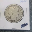 1900 Barber Half Dollar 50C Business Strike Philadelphia Circulated #472