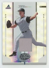 Randy Johnson 2004 Leaf Certified Materials Mirror White /200 Jersey #156