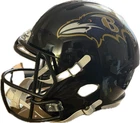 Ravens Ray Lewis Signed Full Size Speed Rep Helmet BAS Witnessed