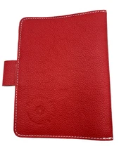 Planner Perfect Scarlet Everyday Organized Leather Traveler's Pocketed Notebook