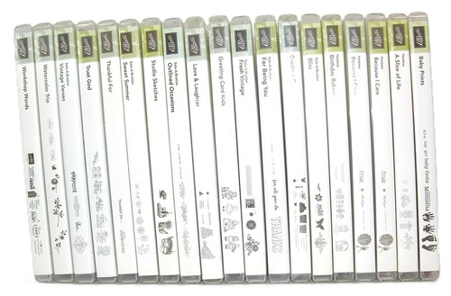 Stampin' Up! Cling Mount Rubber Stamp Sets Mixed Theme YOU CHOOSE #2